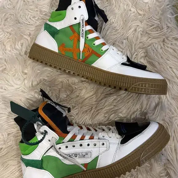 Off-White Off-Court 3.0 White Green High-Top Sneaker – ,